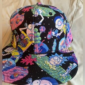 Rick and Morty all over print hat